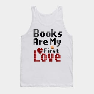 books are my first love Tank Top